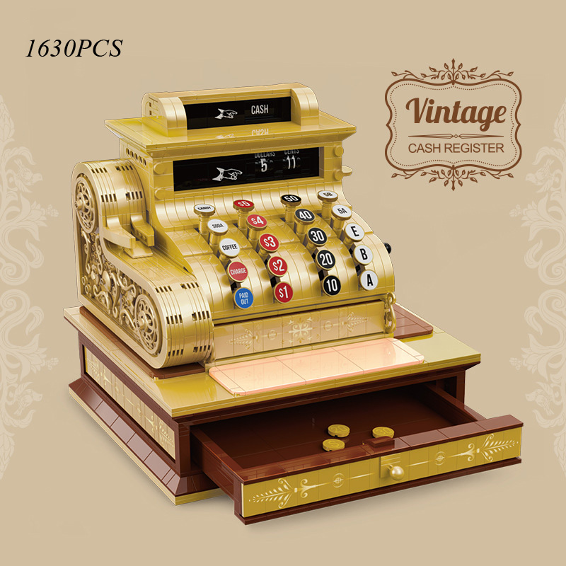 Vintage Collectibles Toys - Creative Classic Vintage Retro Cash Register