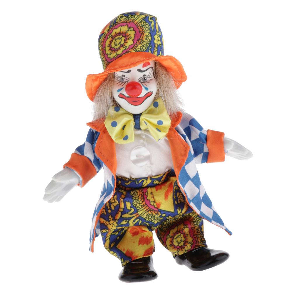 Ceramic Porcelain Jester Clown - огляд і ціна Vintage Collectible Porcelain Dolls