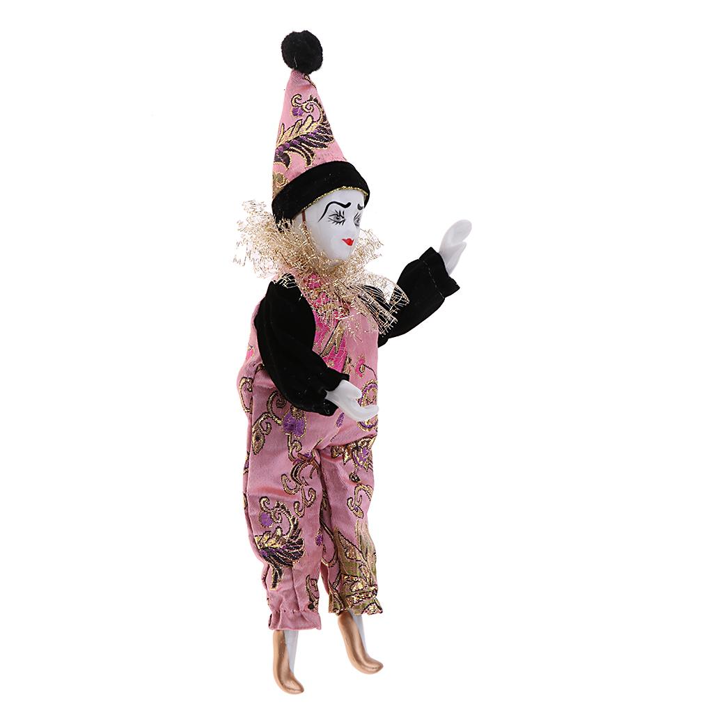 22cm Porcelain Clown Dolls Col - огляд і ціна Vintage Collectible Porcelain Dolls