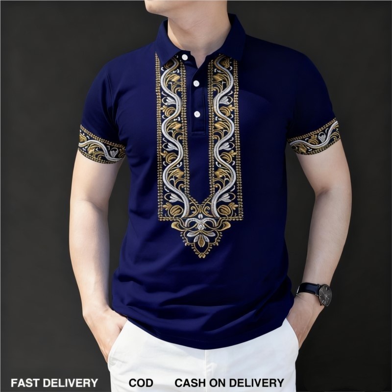 2026 Mens Barong Polo Shirt fo - огляд і ціна Vintage Collectible Buttons