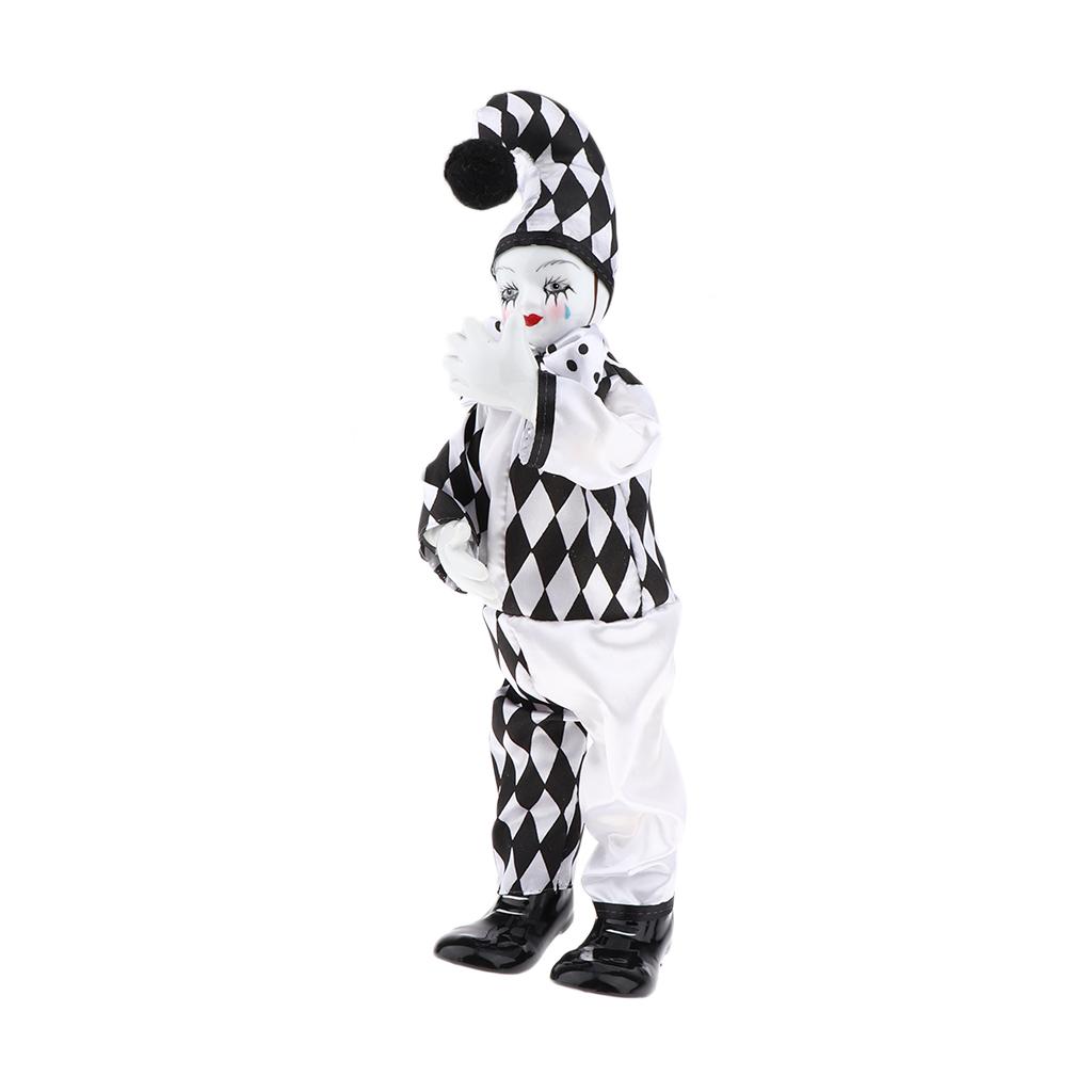 Funny Porcelain Clown Doll Vin - огляд і ціна Vintage Collectible Porcelain Dolls