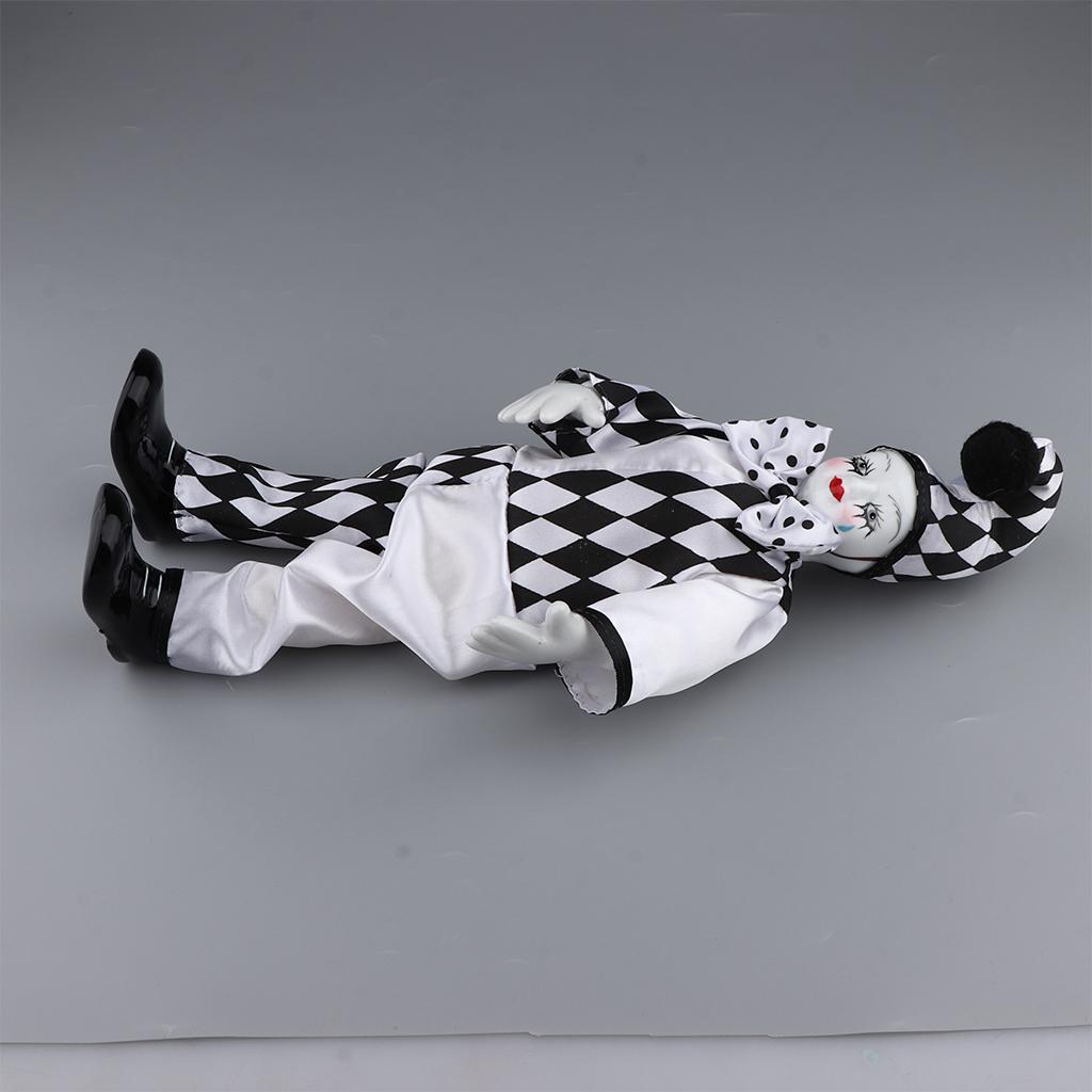 Funny Porcelain Clown Doll Vin - огляд і ціна Vintage Collectible Porcelain Dolls