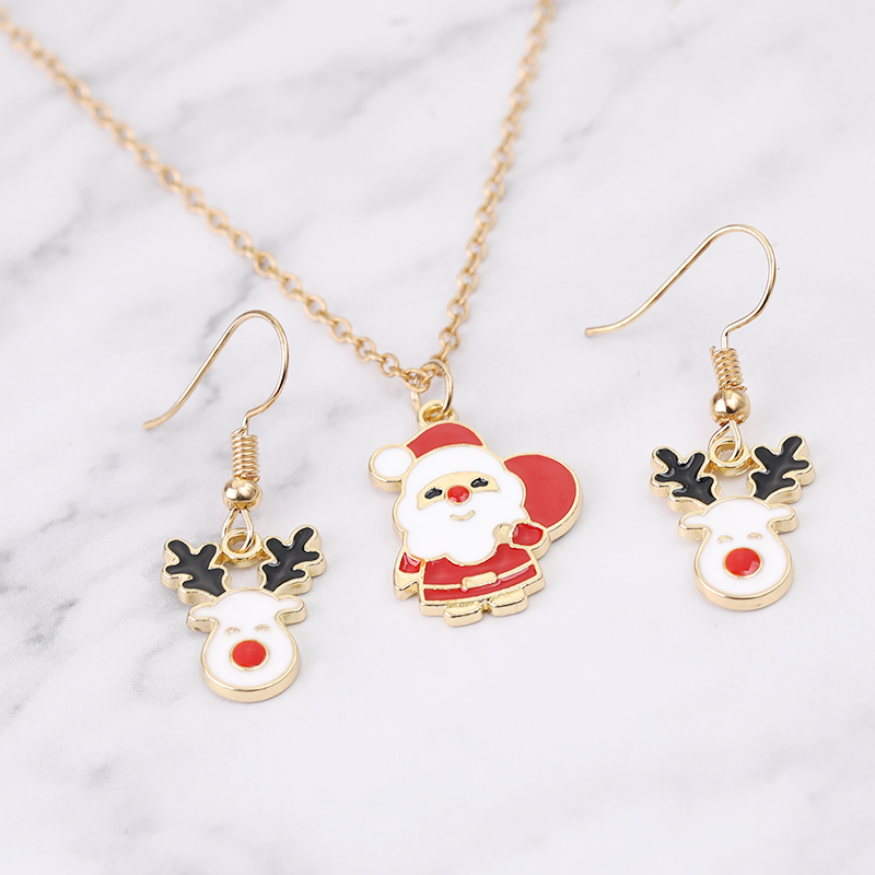Christmas Collection Jewelry S - огляд і ціна Vintage Collectible Santa