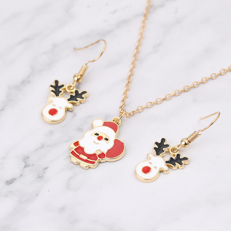 Christmas Collection Jewelry S - огляд і ціна Vintage Collectible Santa