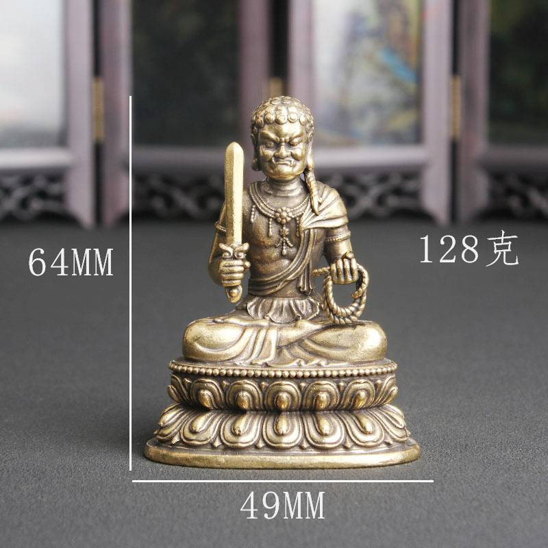 Vintage Brass Fudo Myoo Buddha - огляд і ціна Vintage Collectible Ornaments