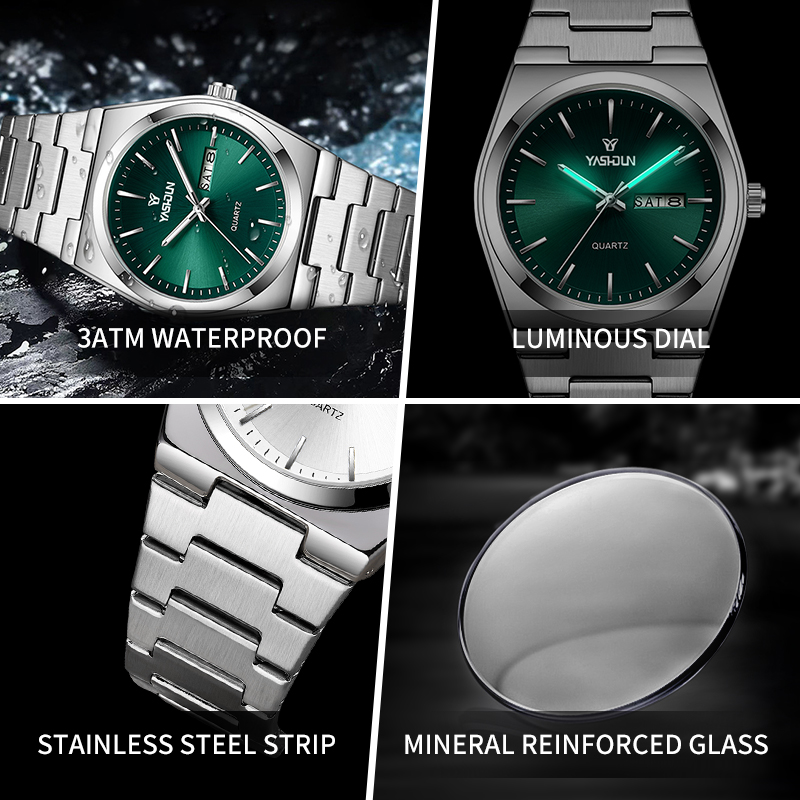 Top Brand Luxury Stainless Ste - огляд і ціна Vintage Collectible Watches