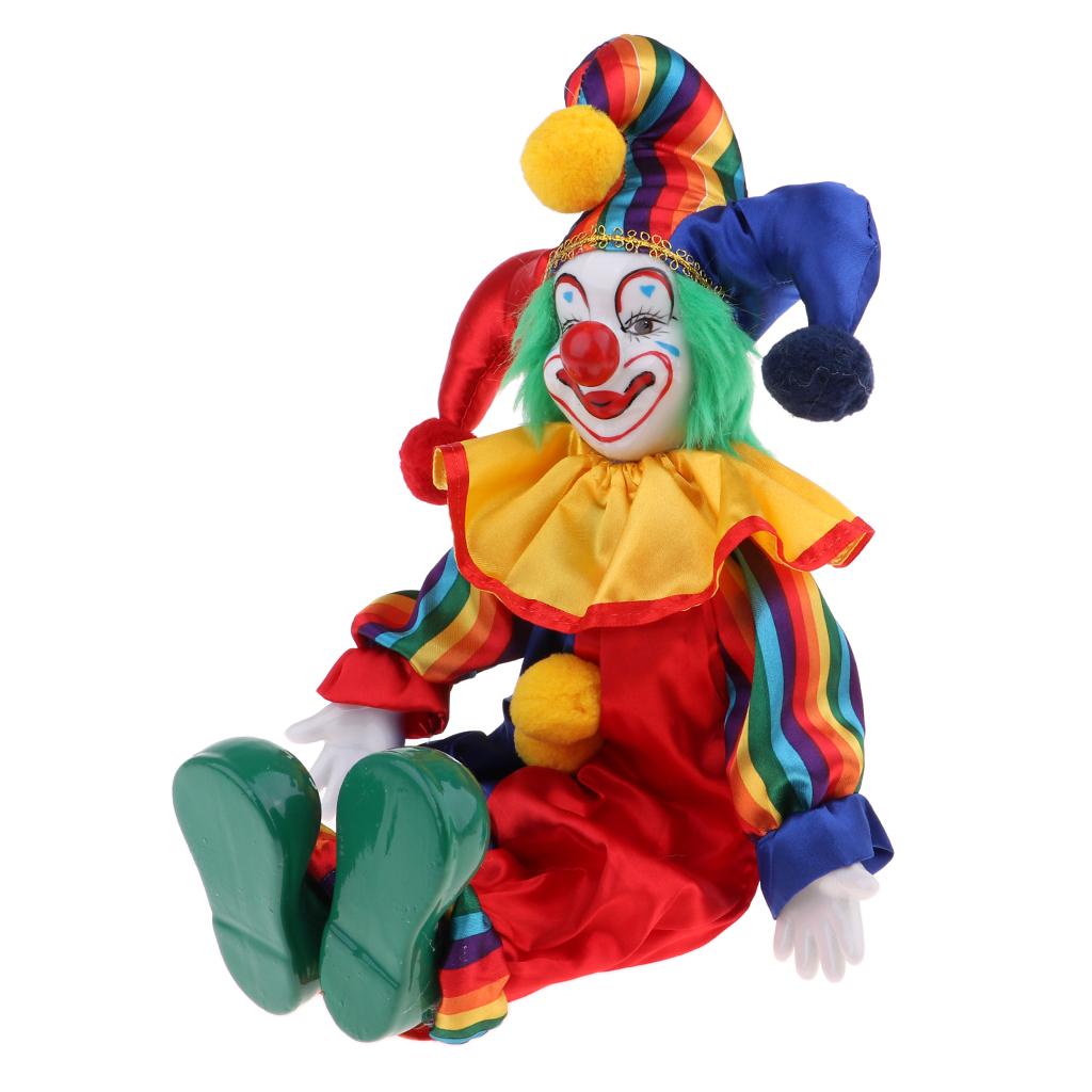 Handmade Porcelain Clown Dolls - огляд і ціна Vintage Collectible Porcelain Dolls
