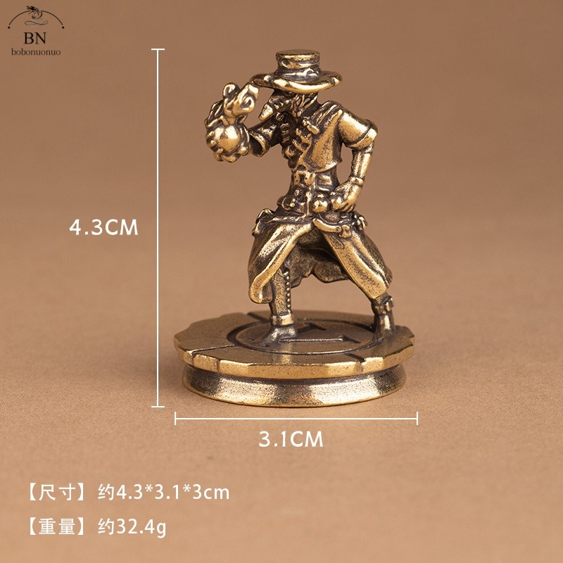 solid Brass Dance Cowboy Figur - огляд і ціна Vintage Collectibles Toys