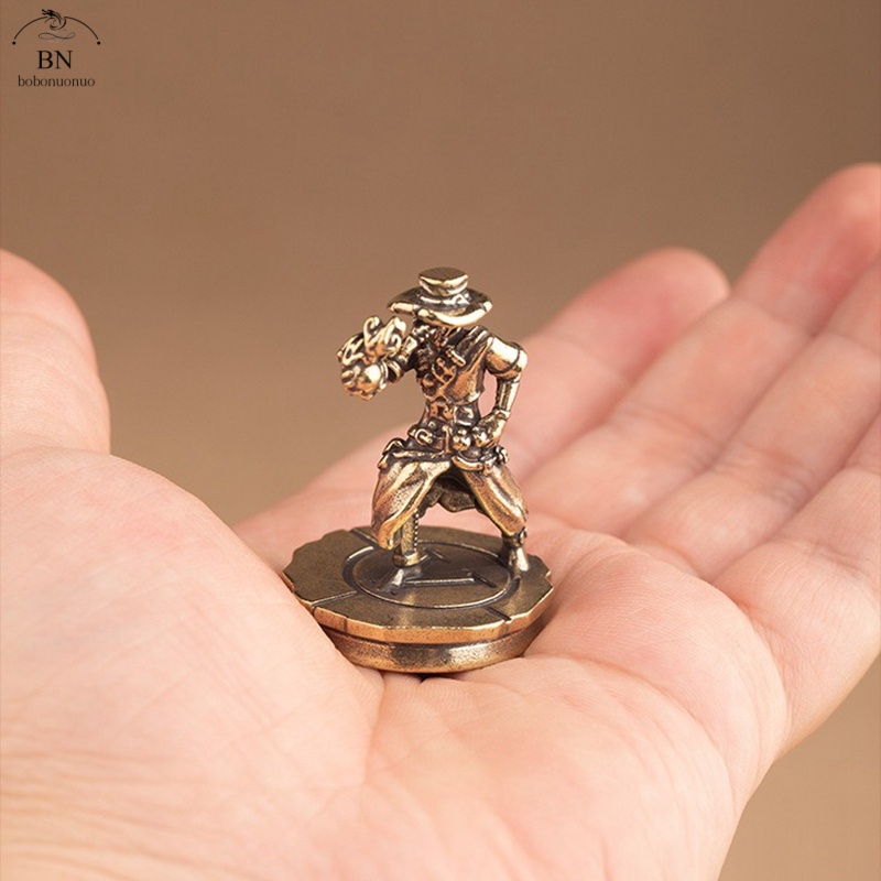 solid Brass Dance Cowboy Figur - огляд і ціна Vintage Collectibles Toys