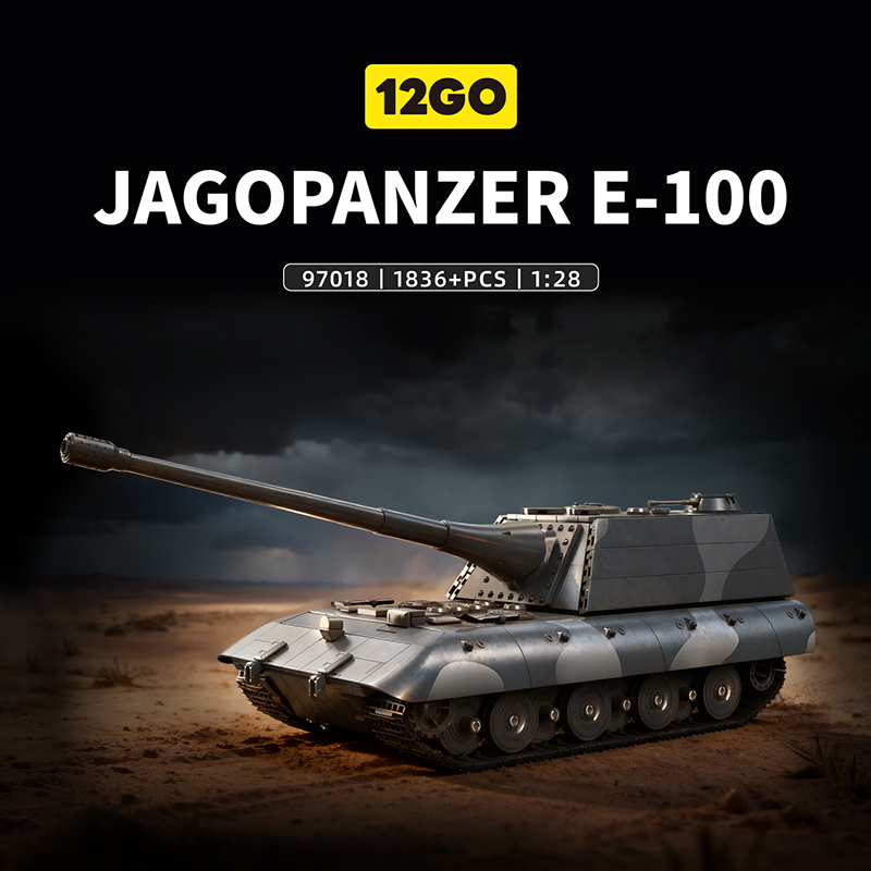 1836pcs MOC adult E-100 Tank D - огляд і ціна Vintage Collectibles Toys
