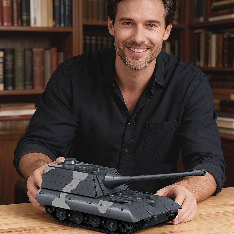 1836pcs MOC adult E-100 Tank D - огляд і ціна Vintage Collectibles Toys