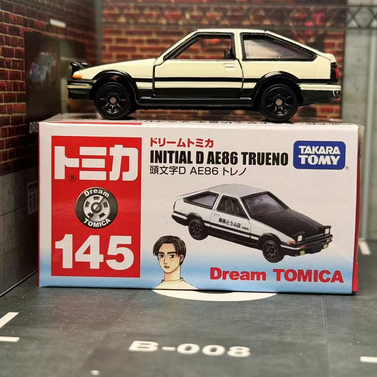 Dream Tomica NO. 145 Initial D - огляд і ціна Vintage Collectible Model Cars