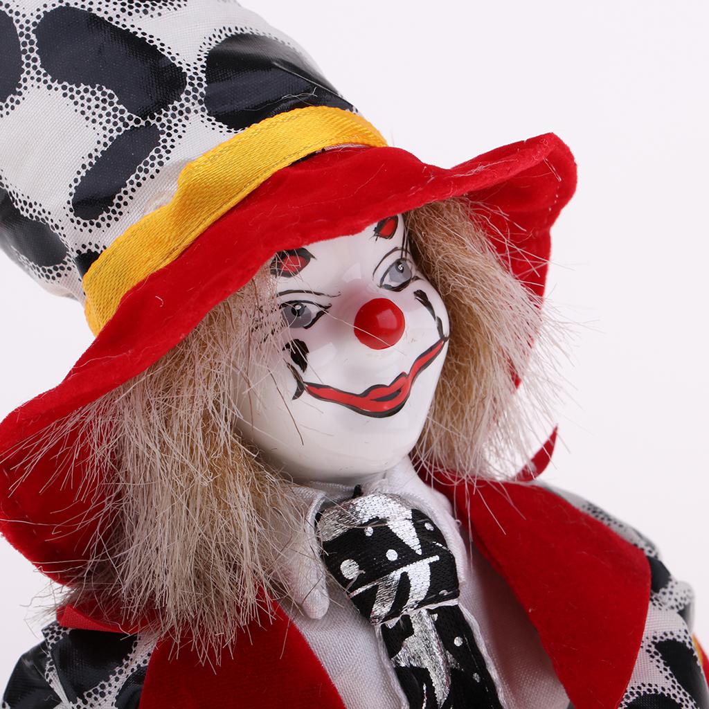 Clown Dolls Porcelain Vintage  - огляд і ціна Vintage Collectible Porcelain Dolls