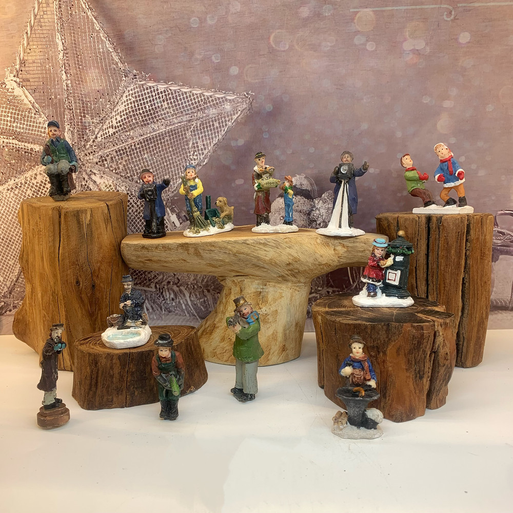 Vintage Victorian Winter Town  - огляд і ціна Vintage Collectible Ornaments
