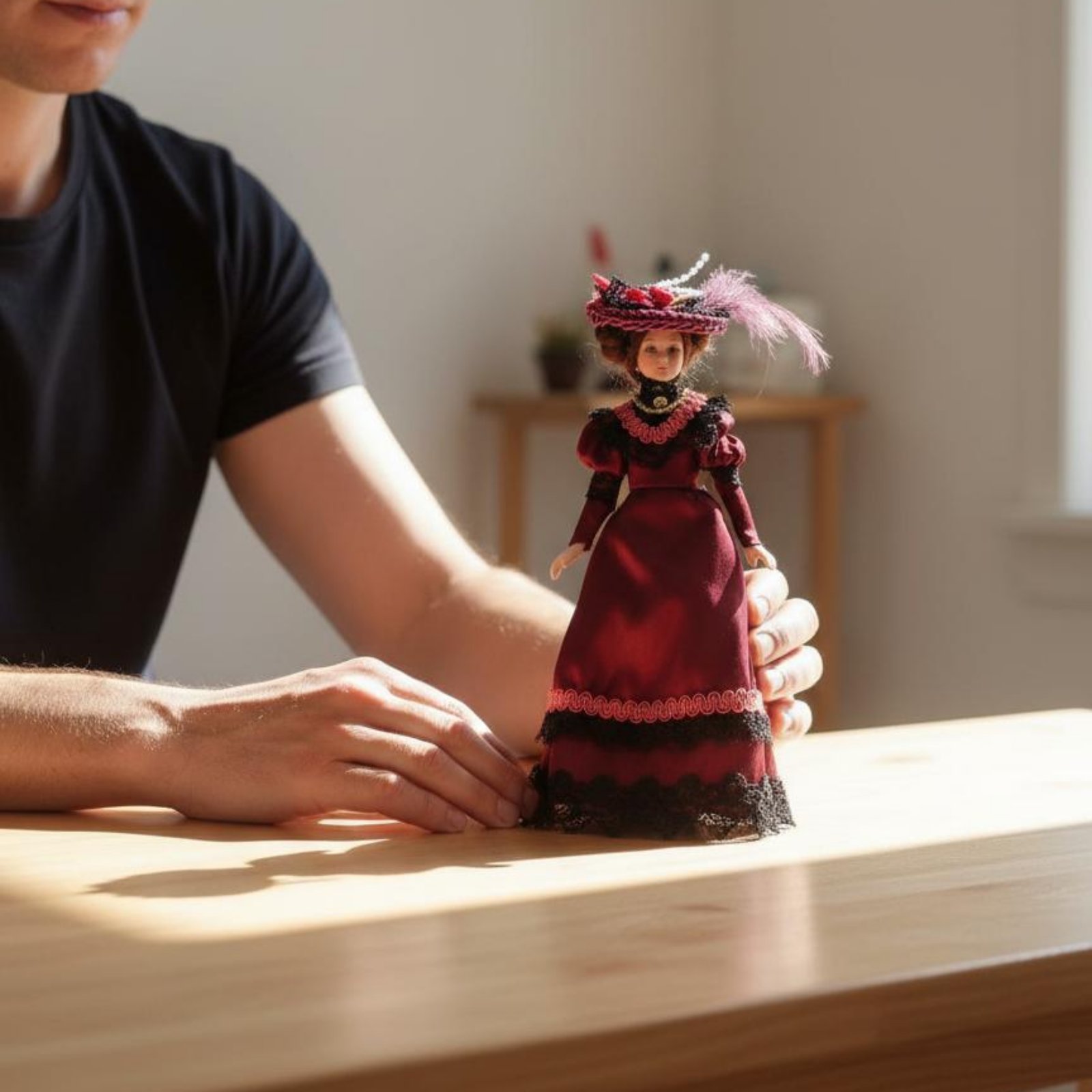 1:12 Victorian Porcelain Doll  - огляд і ціна Vintage Collectible Porcelain Dolls