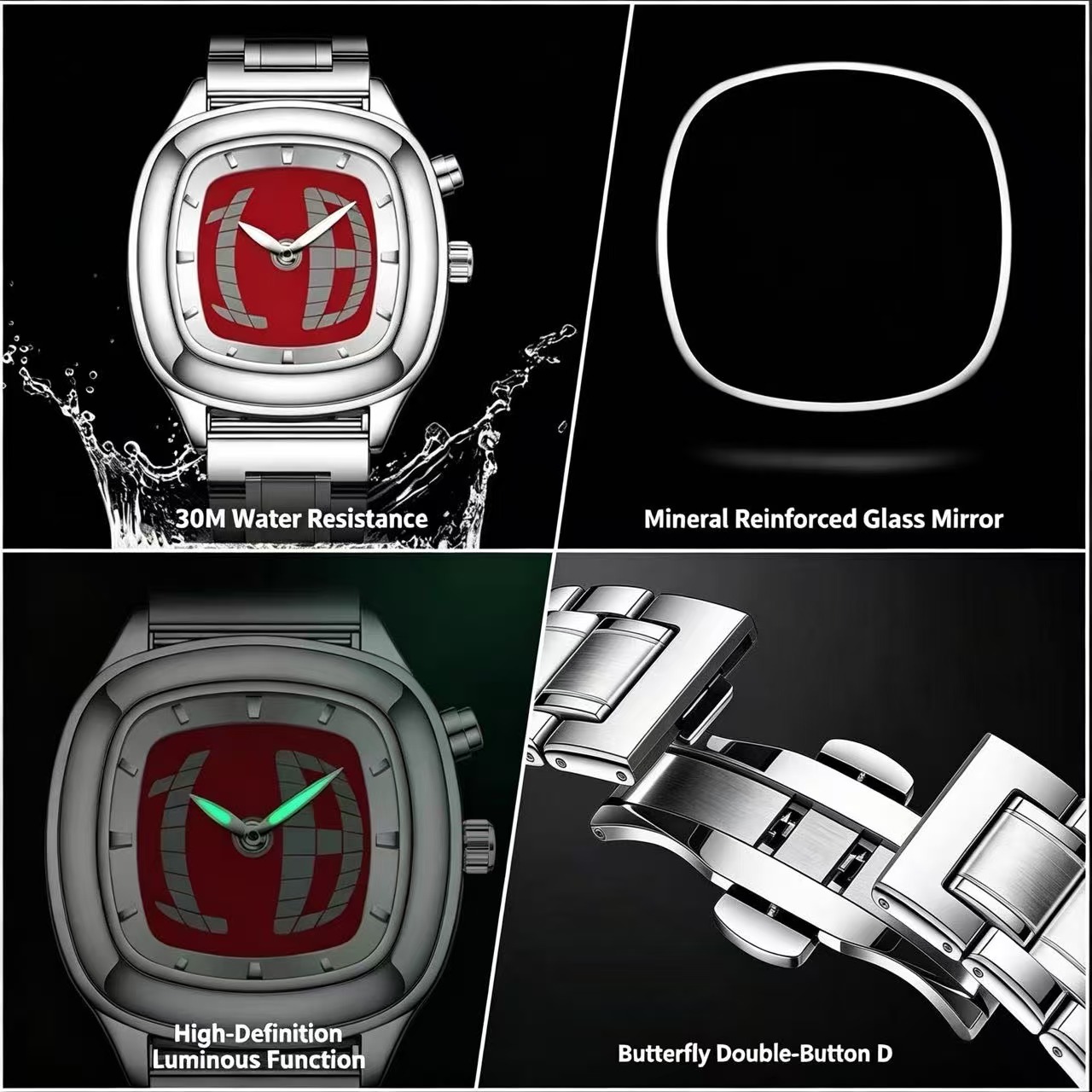 PAAZOMU Men's Quartz Watch Fas - огляд і ціна Vintage Collectible Watches