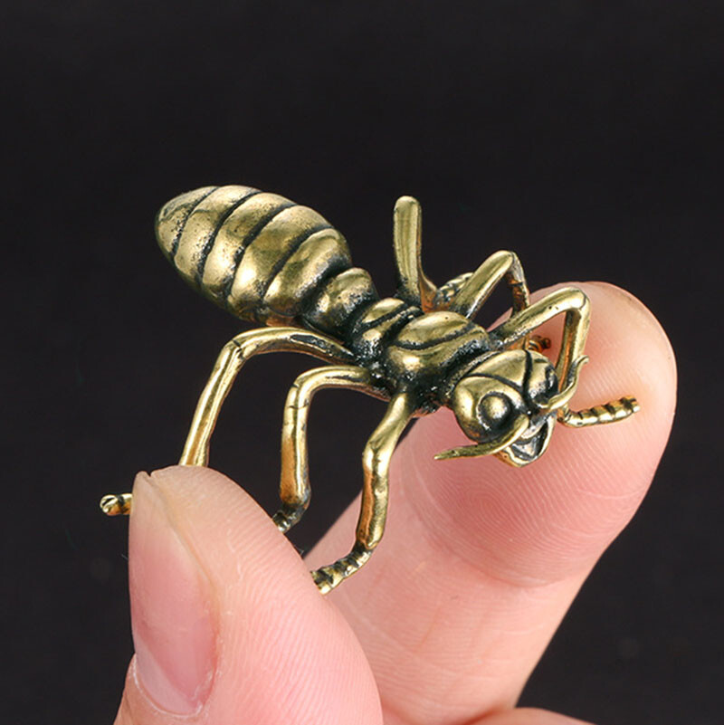 Vintage Solid Brass Ant Figuri - огляд і ціна Vintage Collectible Ornaments