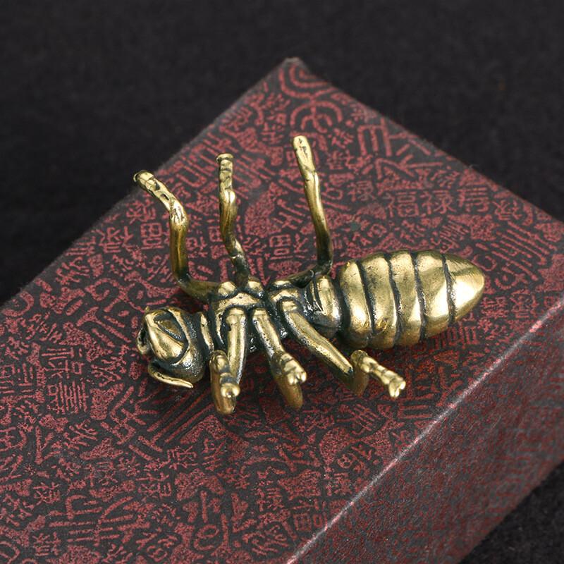Vintage Solid Brass Ant Figuri - огляд і ціна Vintage Collectible Ornaments