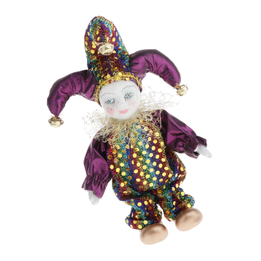 Porcelain Clown Doll Collectib - огляд і ціна Vintage Collectible Porcelain Dolls