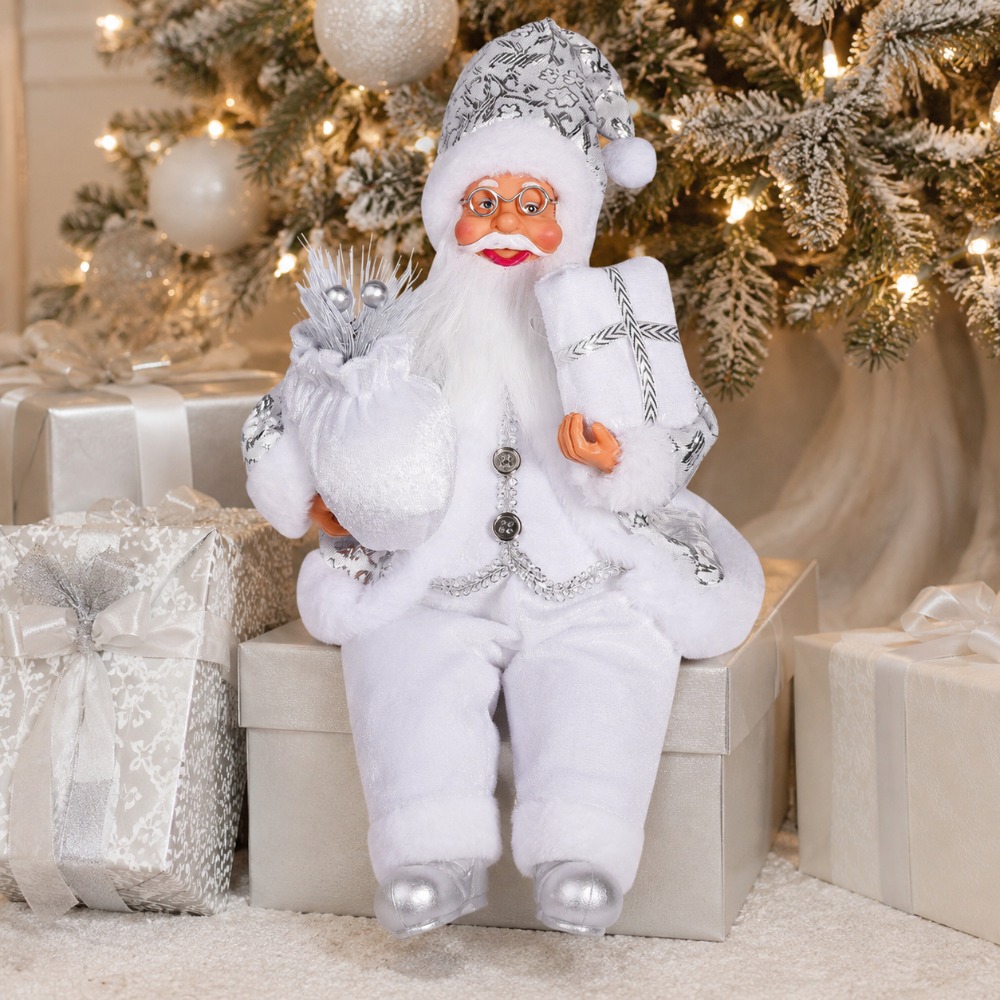 1pc White Santa Claus Decorati - огляд і ціна Vintage Collectible Santa