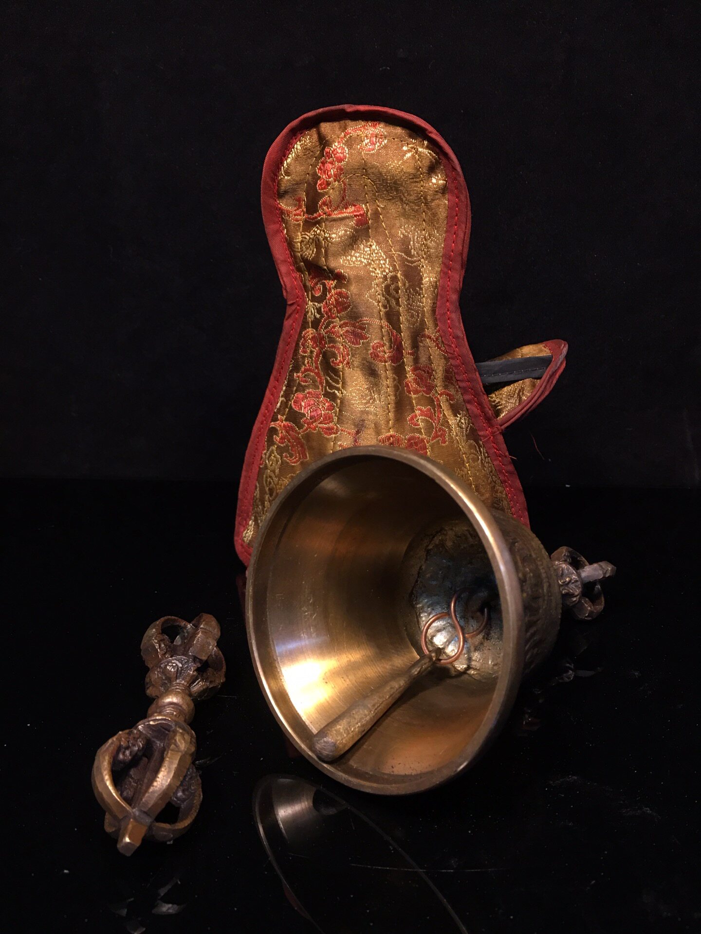 Vintage Pure Brass Vajra Bell  - огляд і ціна Vintage Collectible Bells