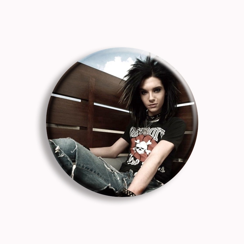 Rock Band Tokio Hotel Kaulitz  - огляд і ціна Vintage Collectible Buttons