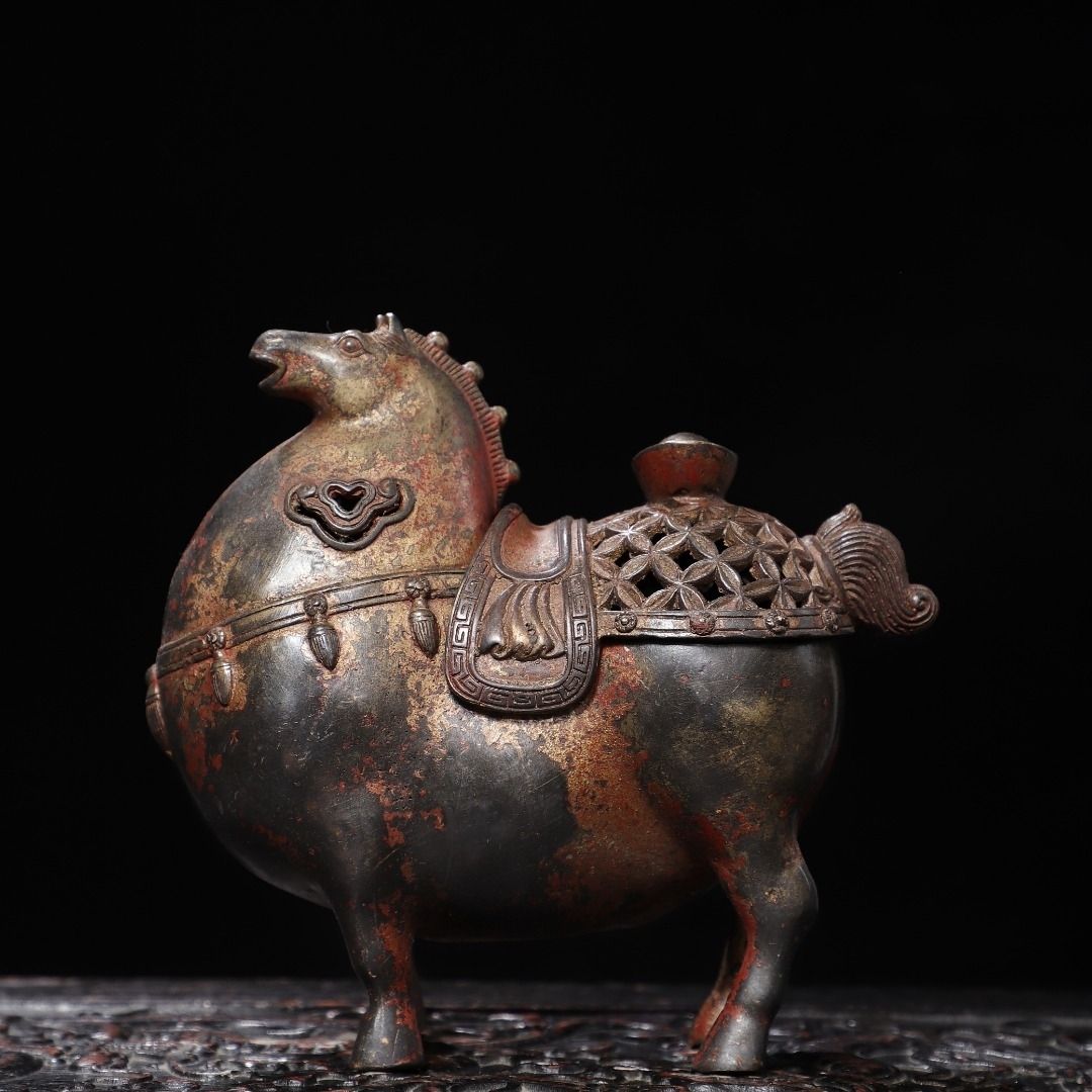 Antique Tang Fat Horse Incense - огляд і ціна Vintage Collectible Ornaments