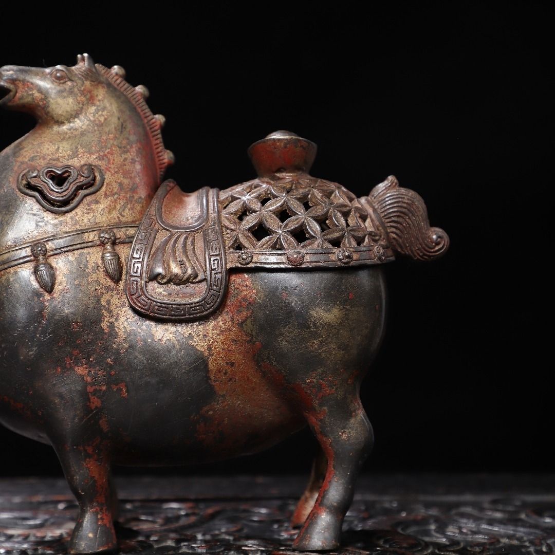 Antique Tang Fat Horse Incense - огляд і ціна Vintage Collectible Ornaments