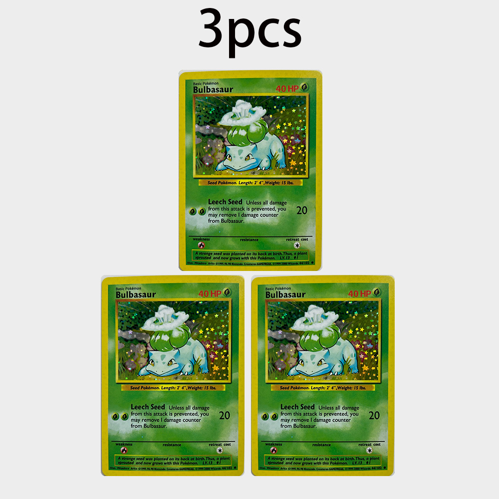 DIY PTCG TCG Cards Bulbasaur V - огляд і ціна Vintage Pokemon Collectible