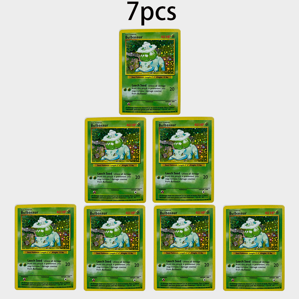 DIY PTCG TCG Cards Bulbasaur V - огляд і ціна Vintage Pokemon Collectible