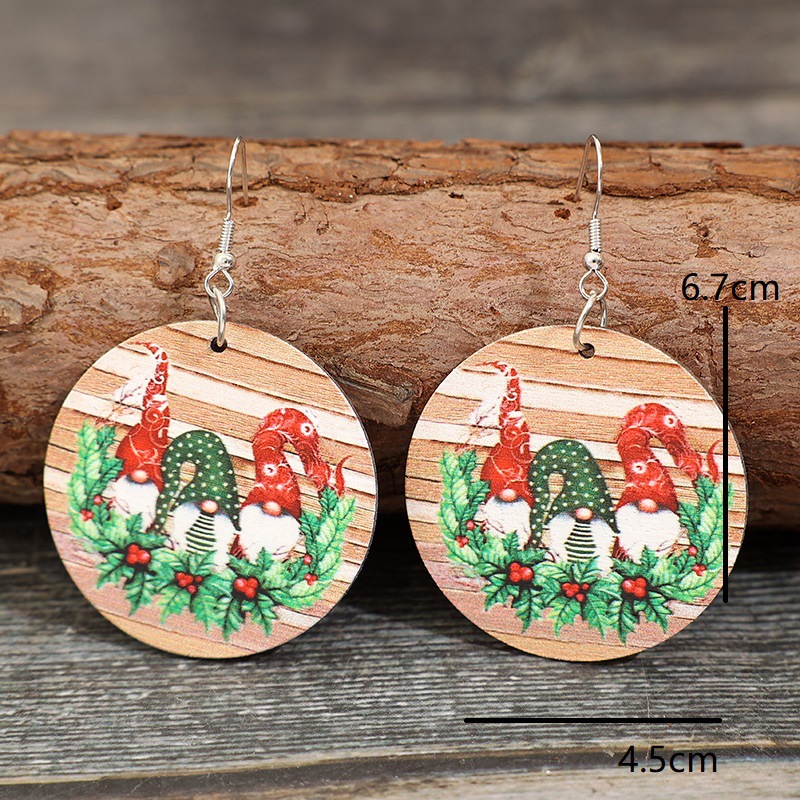 New Vintage Wooden Christmas C - огляд і ціна Vintage Collectible Santa