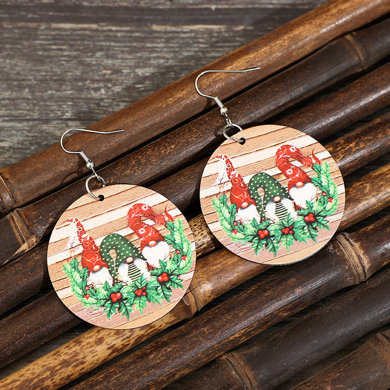 New Vintage Wooden Christmas C - огляд і ціна Vintage Collectible Santa